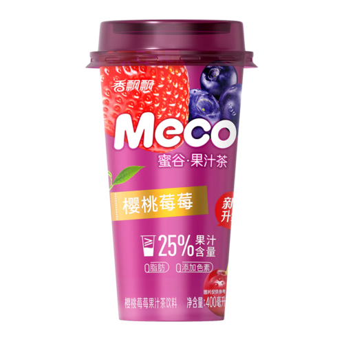 MECO משקה תה בטעם פירות יער 400 מ