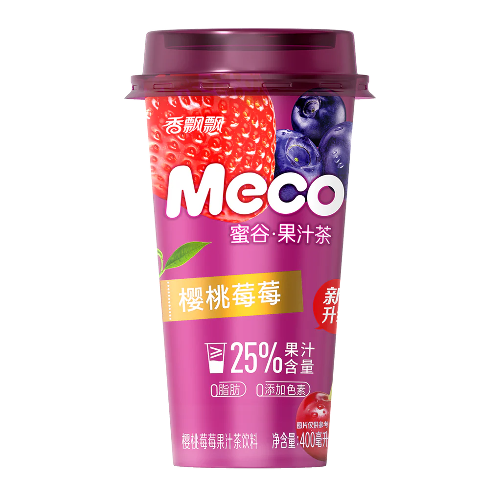MECO משקה תה בטעם פירות יער 400 מ"ל