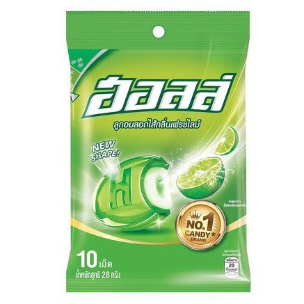 HALLS סוכריות קשות בטעם ליים 280 גר'