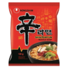 NONGSHIM SHIN RAMEN - שין נודלס להכנה מהירה בטעם חריף 120 גרם (טבעוני)