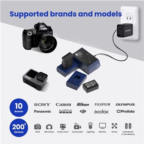  מטען BRONINE VOLKIT 2 PORT CHARGER