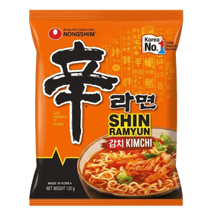 NONGSHIM - נודלס להכנה מהירה בטעם קימצ