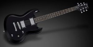 גיטרה חשמלית בצבע שחור Framus Phil XG Solid Black High Polish