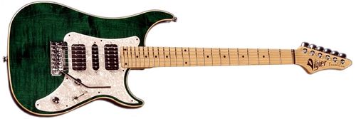 גיטרה חשמלית Vigier Excalibur Special Trem Mysterious Green
