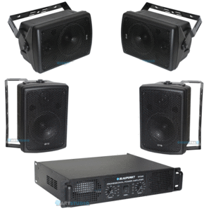 מערכת הגברה SET BP3200/PA80x4 מבית Blaupunkt