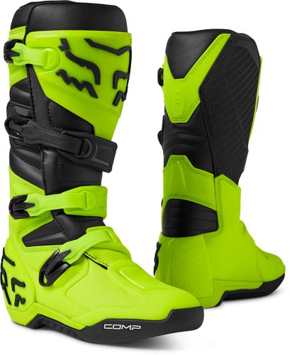 מגף רכיבה פוקס צהוב -  FOX BOOTS COMP