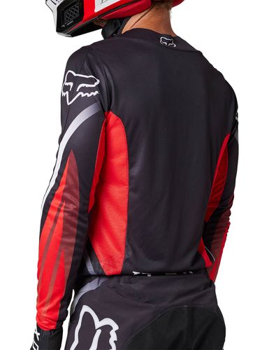 חליפת פוקס פלקסאייר שחור / אדום - FOX FLEXAIR HONDA V23
