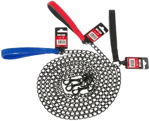 רצועת שרשרת שחורה 4 מ"מ*1.5 מטר