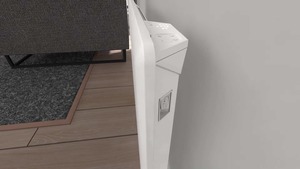 תנור פאנל פנל חימום מעוצב NOBO דגם OSLO 1000 נובו אוסלו