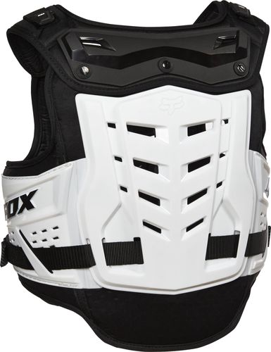 מגן חזה ילדים פוקס שחור / לבן - FOX RAPTOR YTH