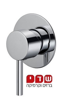 כיסוי אינטרפוץ 3 דרך חמת סדרת מצדה 305284 גימור כרום 