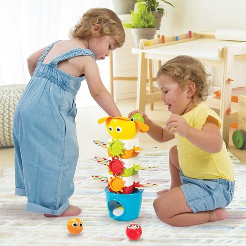  צעצוע משחק ערימה מופעל על ידי סוללה yookidoo