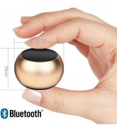 מיני רמקול בלוטוס Ellipse עם לחצן לצילום סלפי ודיבורית