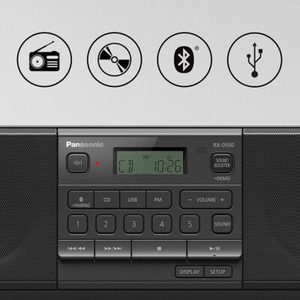 מערכת שמע ניידת Panasonic RX-D550 פנסוניק