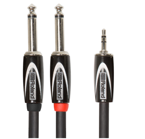 Roland mini TRS / 2 PL cable