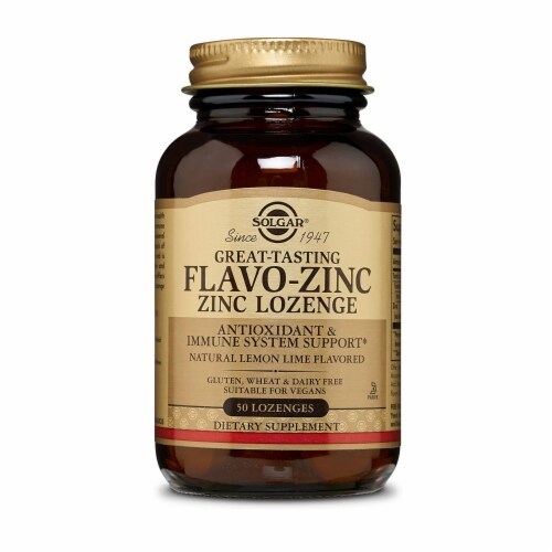 אבץ למציצה Flavo-Zinc Lozenges -  סולגאר