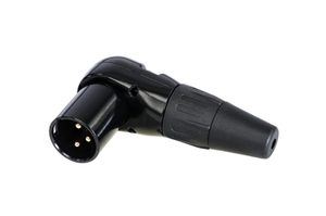 RC3MR-B-D מחבר XLR זכר זוויתי לכבל Rean by Neutrik