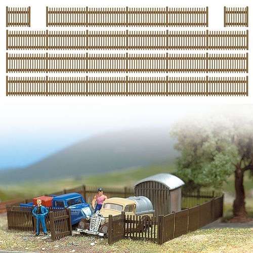 גדר עץ חום (כ-120 ס