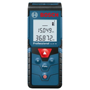 מד טווח לייזר 40 מטר BOSCH GLM 40 IP54