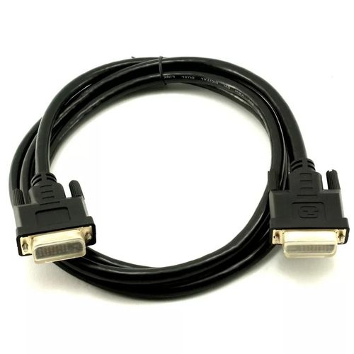 כבל DVI 24+1 זכר ל - DVI-24+1 זכר 5 מטר - Gold Touch
