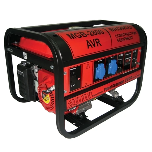 גנרטור בנזין 2800W עם מיצב מתח MGB-3800S ברונקו