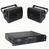 מערכת הגברה להתקנה BLAUPUNKT SET BP2200/PA80x2