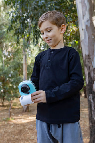 חולצה שחורה שרוולים ארוכים מידות 4-12