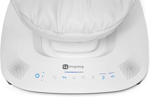 ממרו mamaroo מפוארת צבע אפור - דגם 5.0 נדנדה לתינוק בטכנולוגיה מתקדמת, אפשרות חיבור לבלוטוס, עם 5 תנועות נדנוד יחודיות.