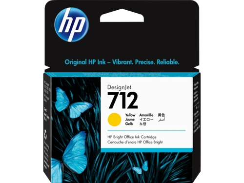 דיו צהוב מקורי HP 712 3ED69A כמות 29 מ