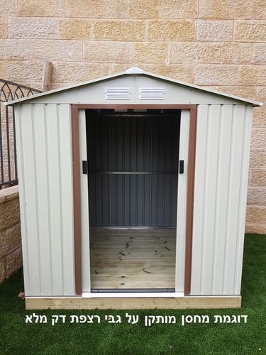 מחסן מתכת פרמיום דגם 3.40X3.19 Garden  T1110 
