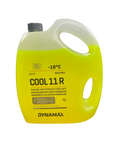 נוזל קירור צהוב Dynamax 4L Ready 