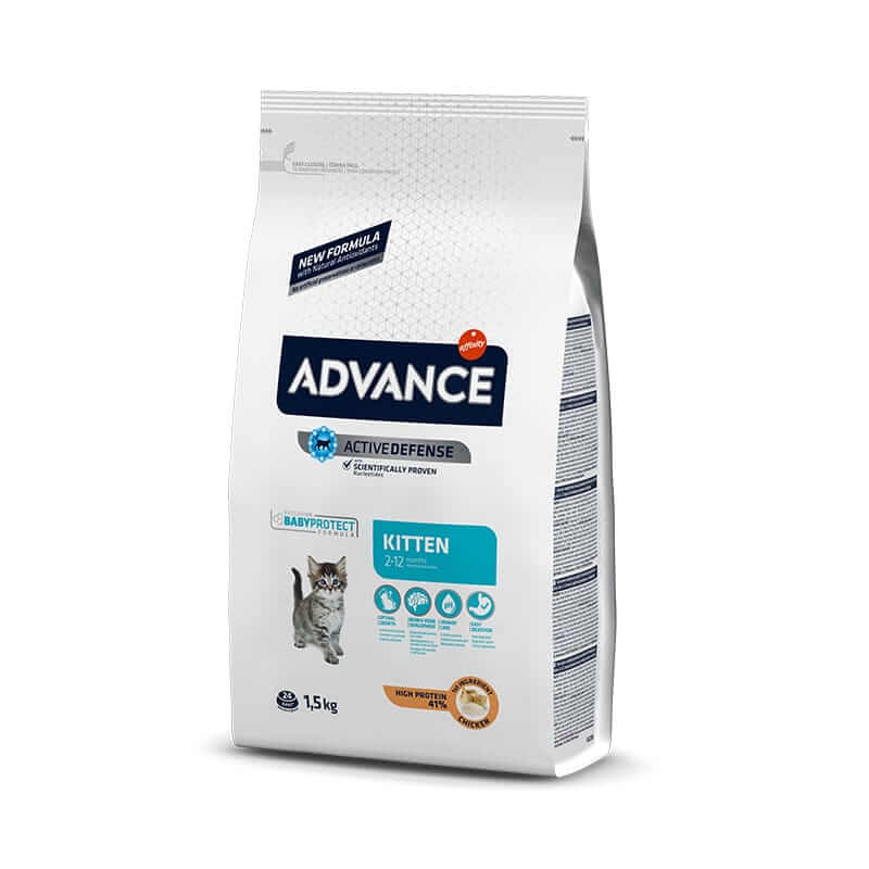 אדוונס לגור חתולים עוף 10 ק"ג - Advance kitten