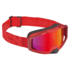 משקפי אבק לאופניים אי איקס אס אדום מראה - IXS TRIGGER GOGGLE