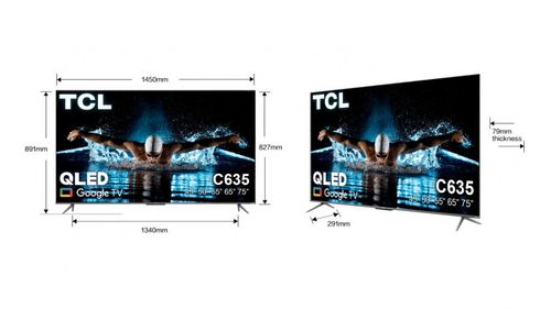 טלוויזיה “‏65 TCL QLED 4K 65C635