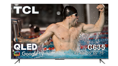 טלוויזיה ‏“75 TCL QLED 4K 75C635