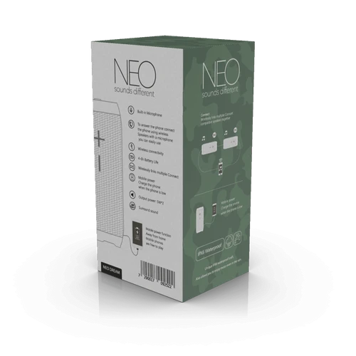 רמקול נייד NEO DREAM צבאי