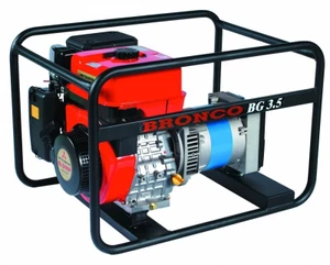 גנרטור תלת פאזי 3,500W בנזין למאור וכוח דגם BGM-3.5T ברונקו