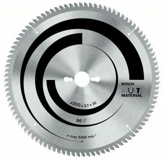 להב Multi Material לעץ ואלומיניום "10 - 100 שיניים Bosch 2608642202