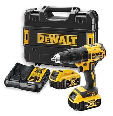  מקדחה נטענת  DCD777M2T 18V + 2 סוללות 5AH + מטען מהיר + מזוודה קשיחה 