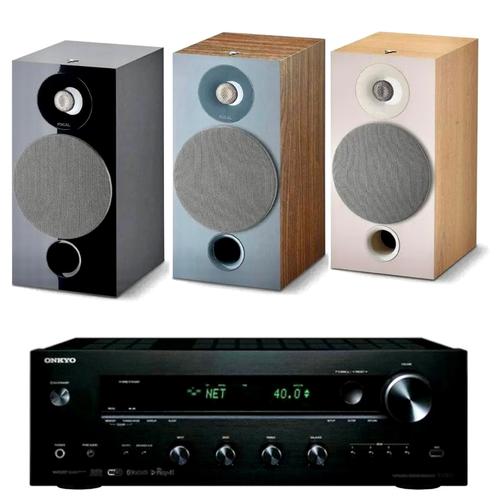 רמקולים מדפיים Focal 806 + רסיבר Onkyo TX-8250