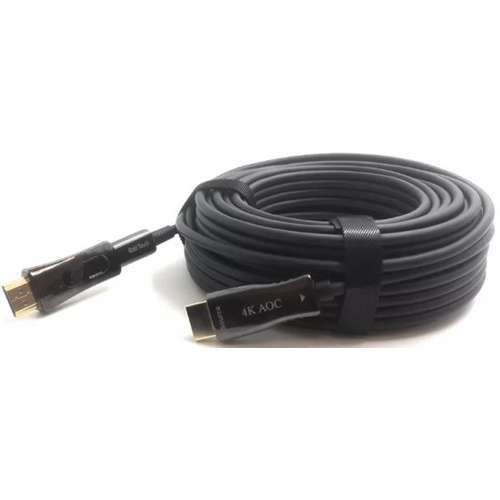 כבל AOC HDMI 2.0 מבוסס סיב אופטי באורך 10 מטר Gold Touch 4K 60Hz CH-HD-AOC-10