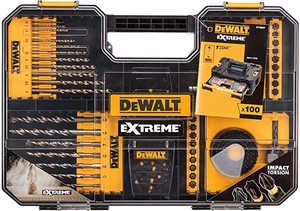 סט אביזרים מקצועי 100 חלקים DEWALT DT70620T
