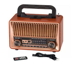רדיו בעיצוב רטרו בלוטוס עם שלט NNS Radio Retro Style NS2071BT