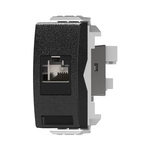 שקע מחשב RJ45 CAT 5E שחור מט ניסקו סוויץ' Nisko