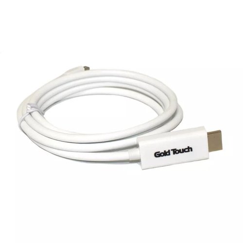 כבל Mini DisplayPort ל- HDMI זכר/זכר - Gold Touch
