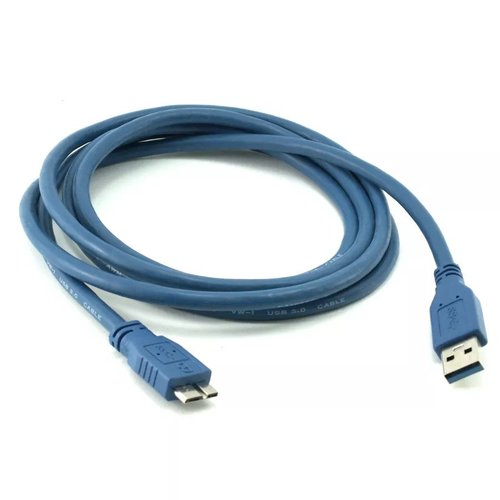 כבל USB3.0 אורך 1 מטר מחבר A Male ל- Gold Touch - Micro B