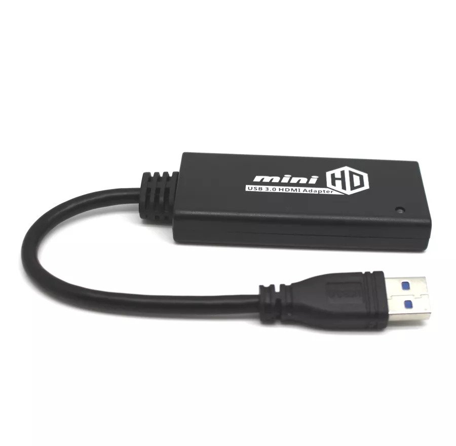 מתאם USB3.0 זכר ל- HDMI נקבה עם אודיו - Gold Tocuh