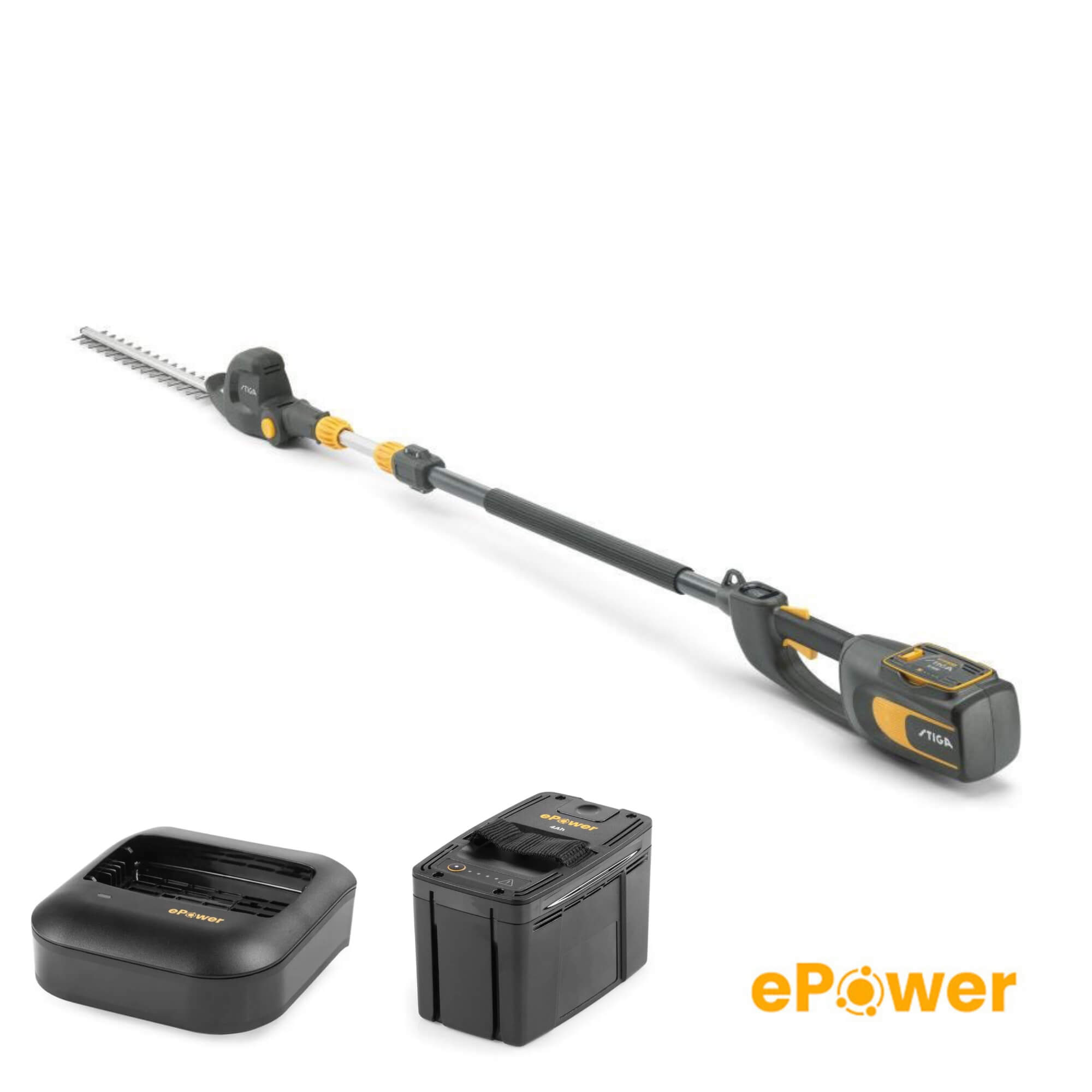 מגזמת גובה טלסקופית נטענת PH 700e + סוללה 4 אמ