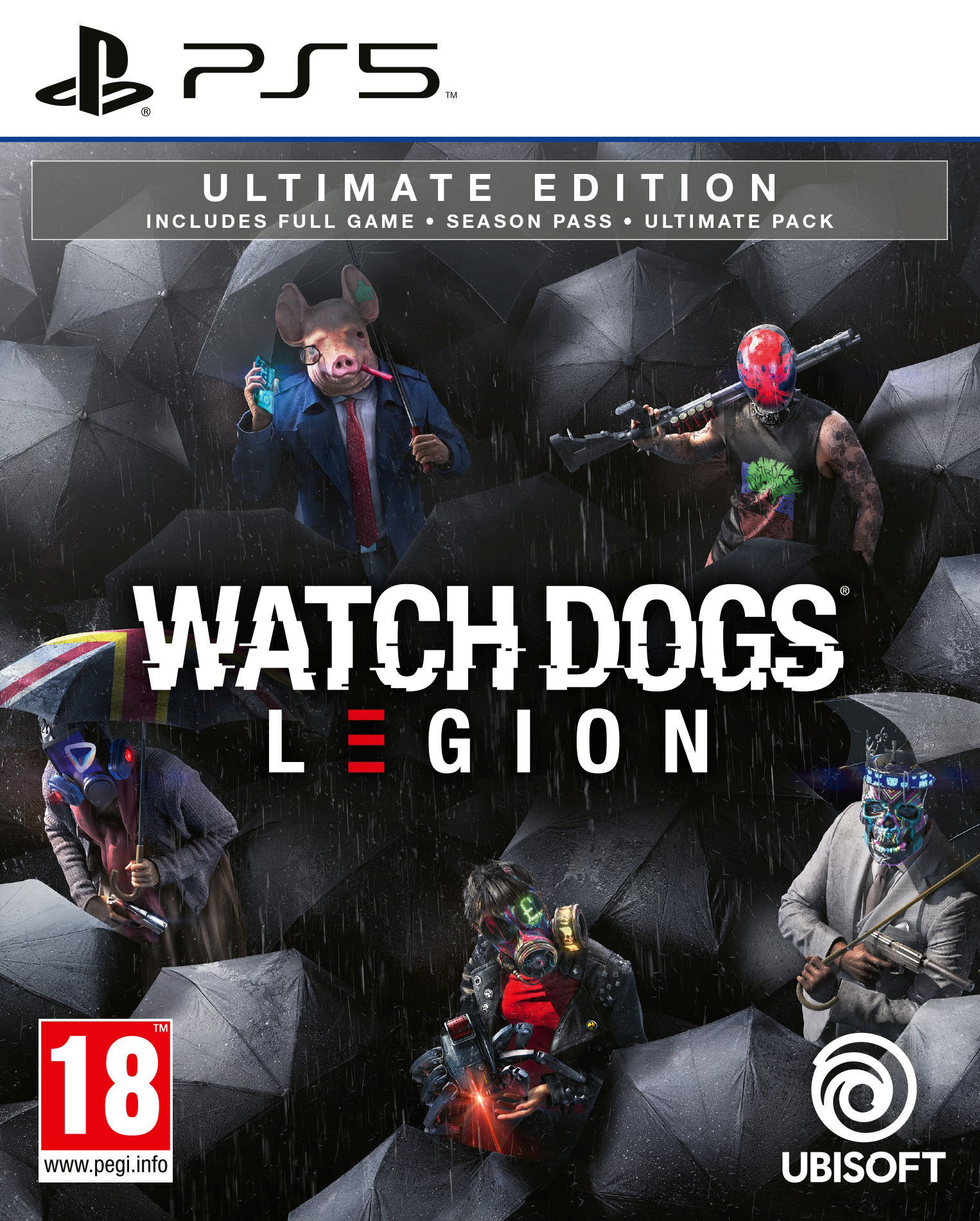 PS5 WATCH DOGS LEGION ULTIMATE EDITION