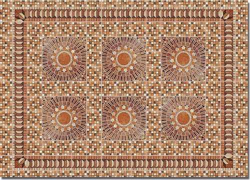 2 דפי ריצוף מדוגם (210X148 מ